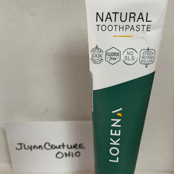 NEW Lokena Natural Toothpaste,Ivy league created toothpaste, Dr created mint NEW - Picture 1 of 7